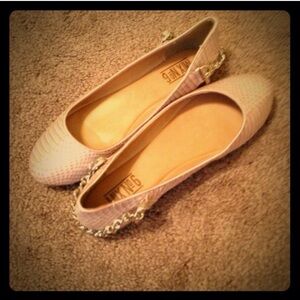 NIB Snake Print Flats